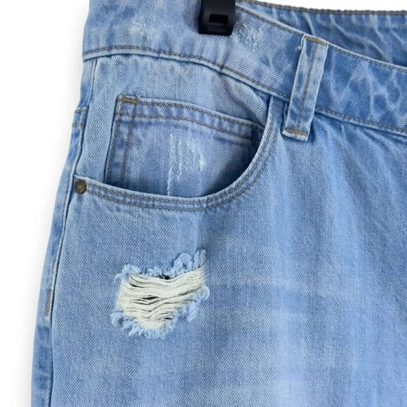 Guess - Tomboy Distressed Button Fly Jeans – Size 28 - NWT - Picture 6 of 11